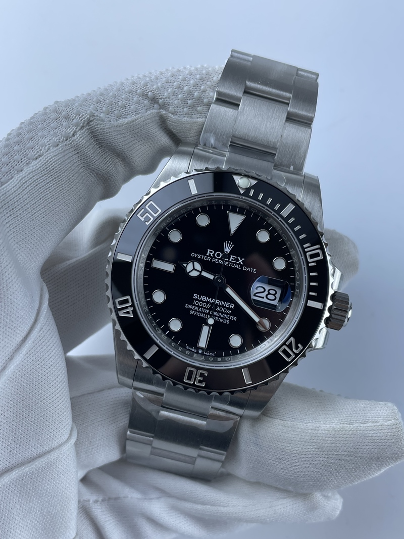 (준비완료/특급배송)NO.2128/VS공장 롤렉스 서브마리너 41MM 신형 블랙데이트 VS3235 무브