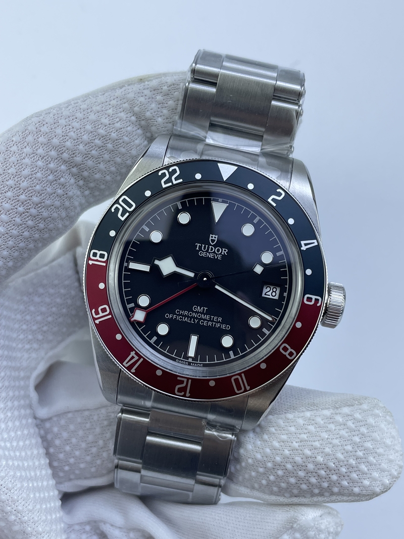(준비완료/특급배송)NO.3349/ZF공장 튜더 블랙베이 GMT 펩시 블루,레드 베젤